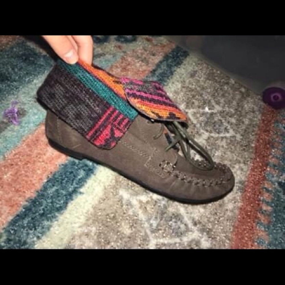 Moccasin or Boot (Wear 2 ways)